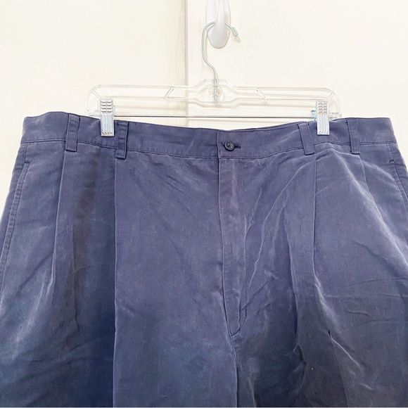 ARNOLD PALMER pleat front silky feel rayon polyester blend golf short 42 - Picture 2 of 6